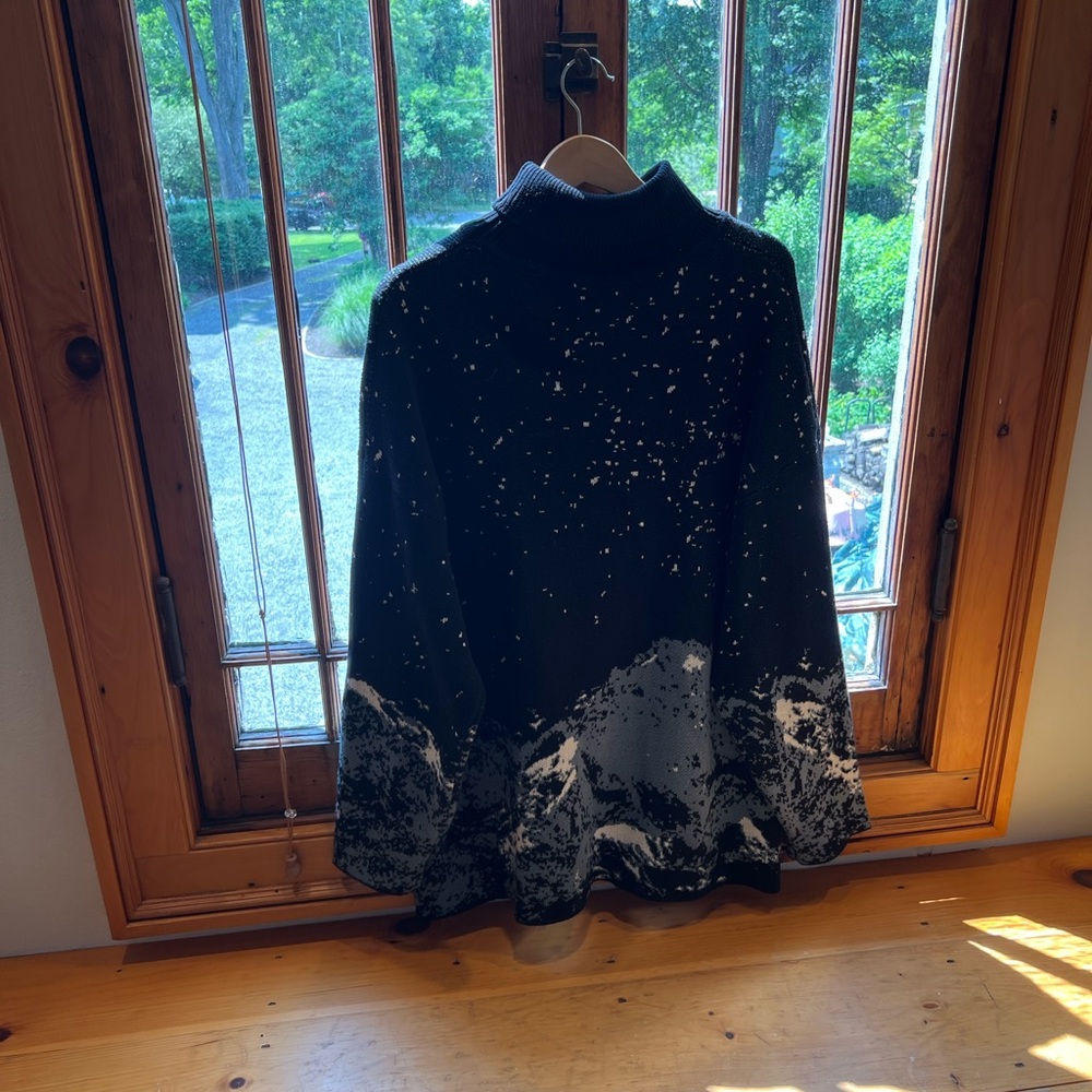 AMAZING Aelfric Eden Space Mountain Range Sweater Size XXL - Picture 2 of 4